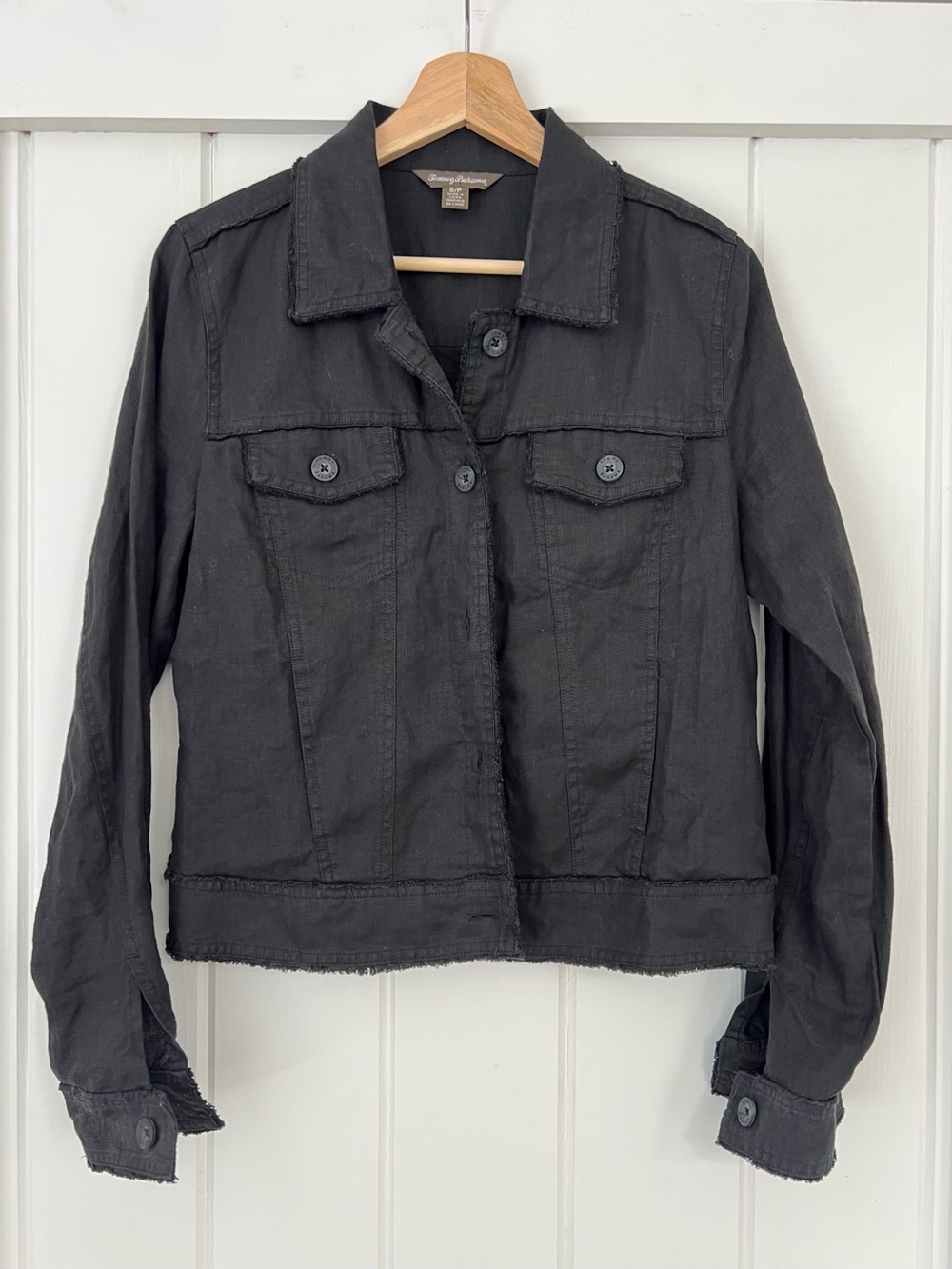 Tommy Bahama-Two Palms Linen Raw Edge Jacket